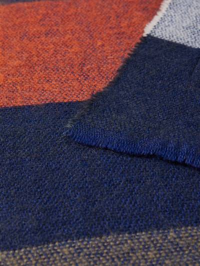 Peek & Cloppenburg BartsSchal Mit Label-Patch Modell 'Anthonie' In Marine