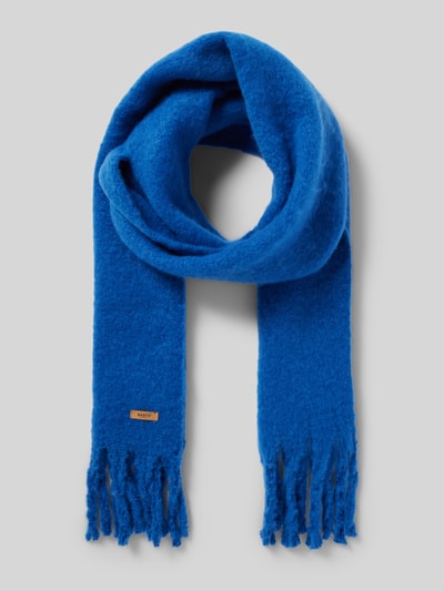 Peek & Cloppenburg BartsSchal mit Label-Patch Modell 'Fyone' in marine