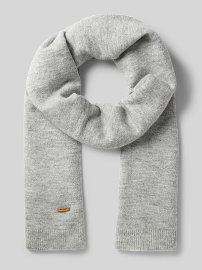 Peek & Cloppenburg BartsSchal mit Label-Patch Modell 'Witzia' in silber melange