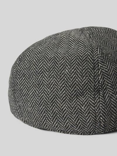 Peek & Cloppenburg BartsSchiebermütze Mit Label-Badge Modell 'MR. MITCHELL' In Black