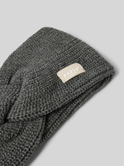 Peek & Cloppenburg BartsStirnband Mit Knoten-Detail Modell 'Tasitas' In Dunkelgrau