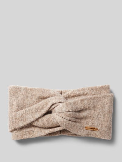 Peek & Cloppenburg BartsStirnband mit Knoten-Detail Modell 'Witzia' in hellbraun