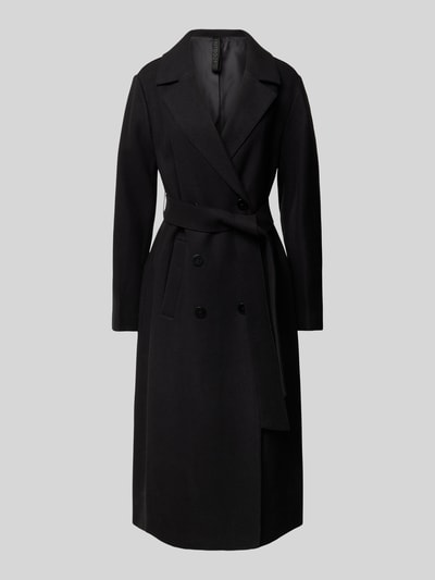 Peek & Cloppenburg Betty BarclayMantel Mit Bindegürtel In Black