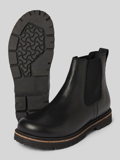 Peek & Cloppenburg BirkenstockChelsea Boots Aus Leder Mit Zugschlaufe Modell 'Highwood' In Black
