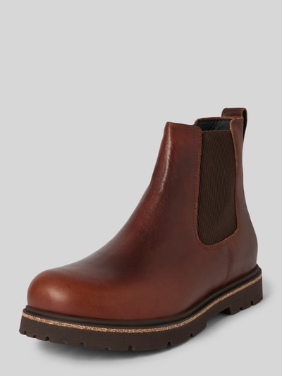 Peek & Cloppenburg BirkenstockChelsea Boots mit Zugschlaufe Modell 'Highwood' in mittelbraun