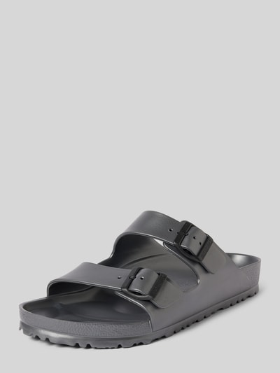 Peek & Cloppenburg BirkenstockSandalette Mit Label-Detail Modell 'Arizona' In Anthrazit