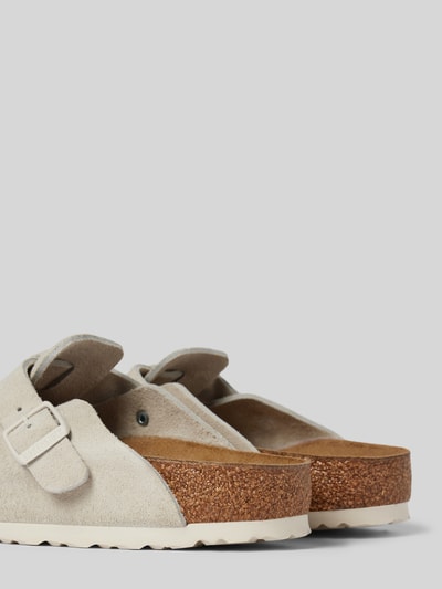 Peek & Cloppenburg BirkenstockSlides Aus Echtem Leder Modell 'Boston' In Weiss