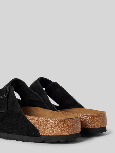 Peek & Cloppenburg BirkenstockSlides Aus Leder Mit Dornschließe Modell 'Arizona' In Black