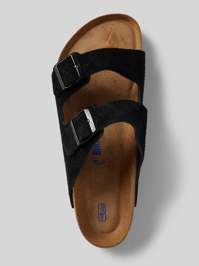 Peek & Cloppenburg BirkenstockSlides Aus Leder Mit Dornschließe Modell 'Arizona' In Black