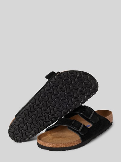 Peek & Cloppenburg BirkenstockSlides Aus Leder Mit Dornschließe Modell 'Arizona' In Black