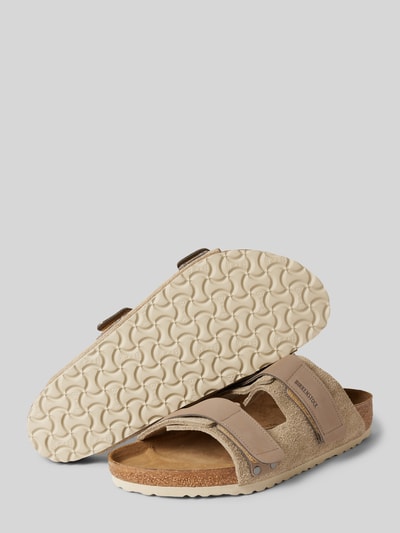 Peek & Cloppenburg BirkenstockSlides Mit Klettverschlüssen Modell 'Uji' In Taupe