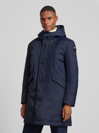 Peek & Cloppenburg Blauer UsaParka Mit Kapuze Modell 'FALCON' In Marine