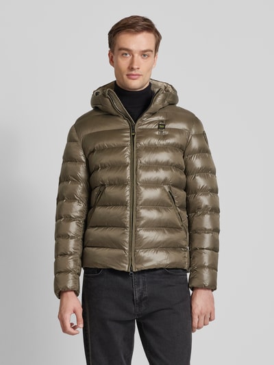 Peek & Cloppenburg Blauer UsaRegular Fit Steppjacke Mit Kapuze Modell 'ADAMS' In Oliv