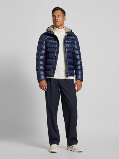 Peek & Cloppenburg Blauer UsaRegular Fit Steppjacke mit Kapuze Modell 'ADAMS' in marine