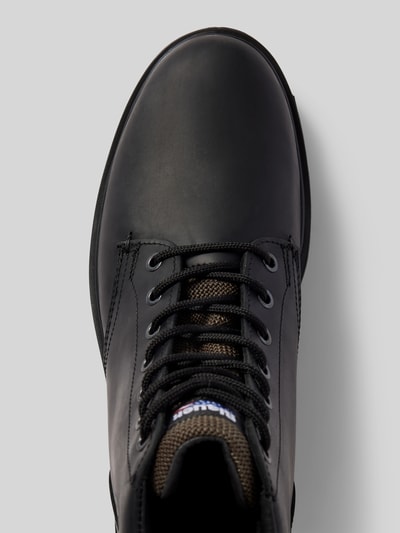 Peek & Cloppenburg Blauer USASchnürstiefel Mit Label-Detail Modell 'GUANTANAMO' In Black