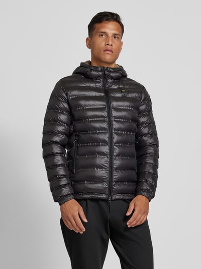Peek & Cloppenburg Blauer UsaSteppjacke Mit Zweiwege-Reißverschluss Modell 'CHARLES' In Black