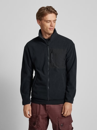 Peek & Cloppenburg BlendFleecejacke Mit Brusttasche In Black