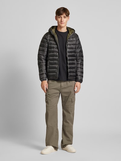 Peek & Cloppenburg BlendSteppjacke mit Kapuze in black