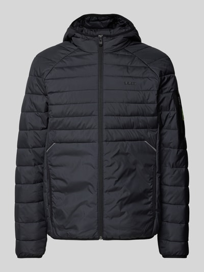 Peek & Cloppenburg BOSS GreenSteppjacke Mit Kapuze Modell 'Thor' In Dunkelblau