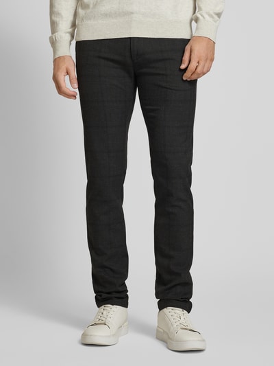 Peek & Cloppenburg BOSS OrangeChino Mit Französischen Eingrifftaschen In Black