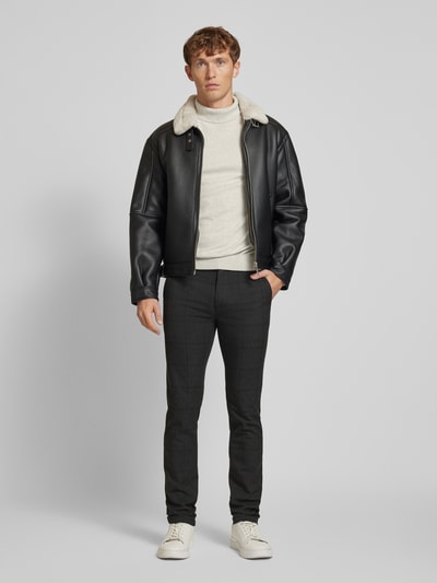 Peek & Cloppenburg BOSS OrangeChino mit französischen Eingrifftaschen in black