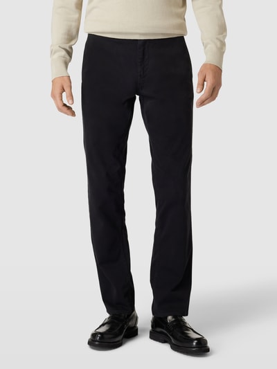 Peek & Cloppenburg BOSS OrangeRegular Fit Chino In Unifarbenem Design In Black