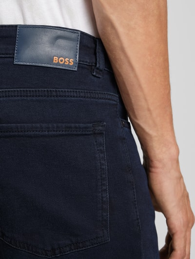 Peek & Cloppenburg BOSS OrangeRegular Fit Jeans Mit Label-Applikation Modell 'Re.Maine' In Ocean