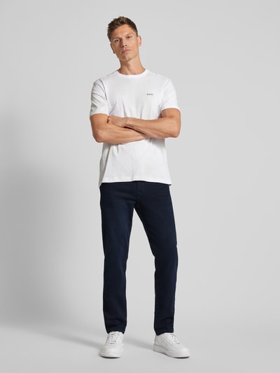 Peek & Cloppenburg BOSS OrangeRegular Fit Jeans mit Label-Applikation Modell 'Re.Maine' in ocean