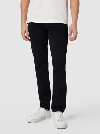 Peek & Cloppenburg BOSS OrangeSlim Fit Chino Mit Französischen Eingrifftaschen In Black