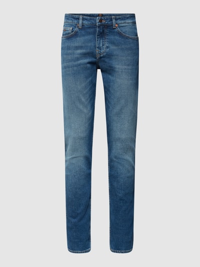 Peek & Cloppenburg BOSS OrangeSlim Fit Jeans Mit Stretch-Anteil Modell 'Delaware' In Blau