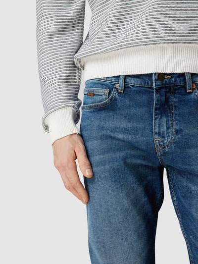Peek & Cloppenburg BOSS OrangeSlim Fit Jeans Mit Stretch-Anteil Modell 'Delaware' In Blau