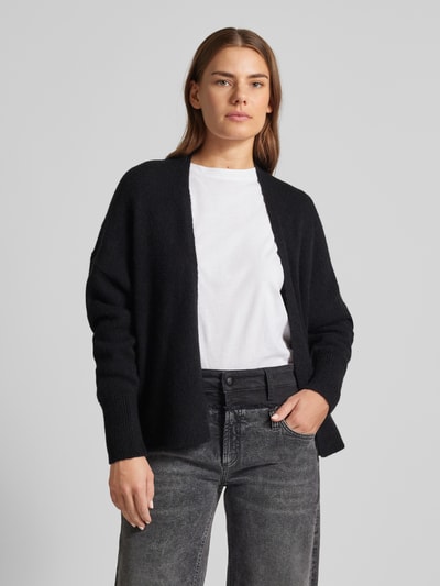 Peek & Cloppenburg BOSS OrangeStrickjacke Mit überschnittenen Schultern Modell 'FALESCANAS' In Black