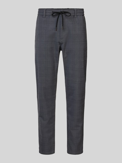 Peek & Cloppenburg BOSS OrangeTapered Fit Chino Mit Tunnelzug In Mittelgrau