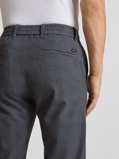 Peek & Cloppenburg BOSS OrangeTapered Fit Chino Mit Tunnelzug In Mittelgrau