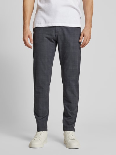 Peek & Cloppenburg BOSS OrangeTapered Fit Chino Mit Tunnelzug In Mittelgrau