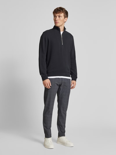 Peek & Cloppenburg BOSS OrangeTapered Fit Chino mit Tunnelzug in mittelgrau