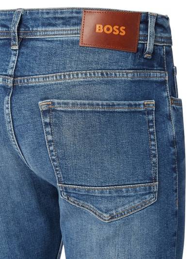 Peek & Cloppenburg BOSS OrangeTapered Fit Jeans Mit Stretch-Anteil Modell 'Taber' In Jeansblau