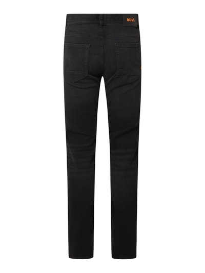 Peek & Cloppenburg BOSS OrangeTapered Fit Jeans Mit Stretch-Anteil Modell 'Taber' In Black
