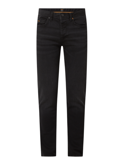 Peek & Cloppenburg BOSS OrangeTapered Fit Jeans Mit Stretch-Anteil Modell 'Taber' In Black