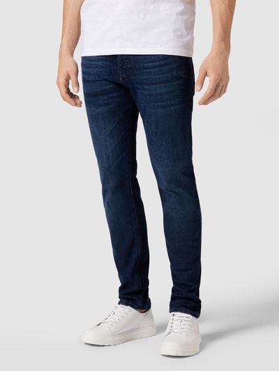 Peek & Cloppenburg BOSS OrangeTapered Fit Jeans Mit Stretch-Anteil Modell 'Taber' In Marine