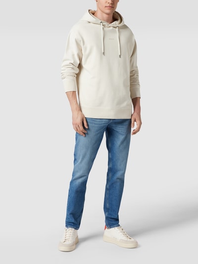 Peek & Cloppenburg BOSS OrangeTapered Fit Jeans Modell 'Taber' in hellblau