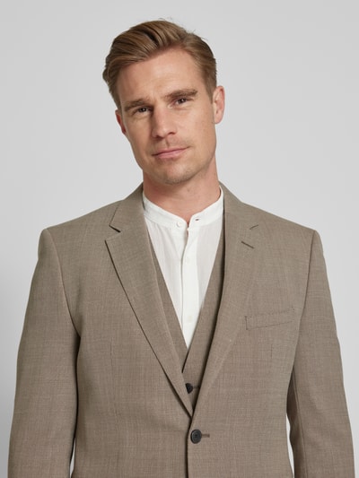 Peek & Cloppenburg BOSS2-Knopf-Sakko Mit Pattentaschen Modell 'Jasper' In Beige