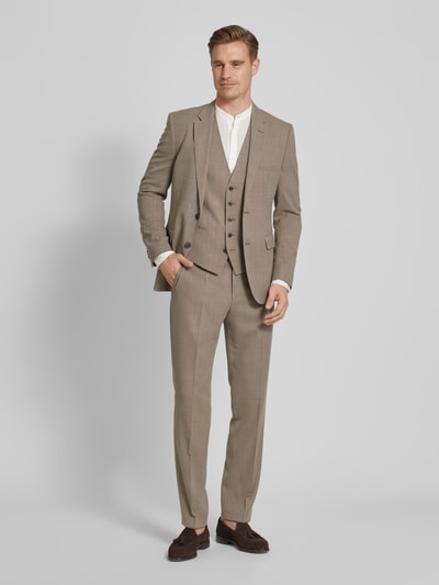 Peek & Cloppenburg BOSS2-Knopf-Sakko mit Pattentaschen Modell 'Jasper' in beige