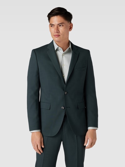Peek & Cloppenburg BOSS2-Knopf-Sakko Mit Reverskragen Modell 'Jasper' In Dunkelgruen