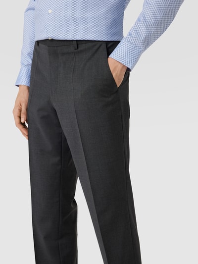 Peek & Cloppenburg BOSSAnzughose In Unifarbenem Design In Anthrazit