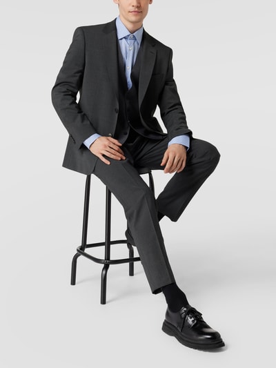 Peek & Cloppenburg BOSSAnzughose in unifarbenem Design in anthrazit