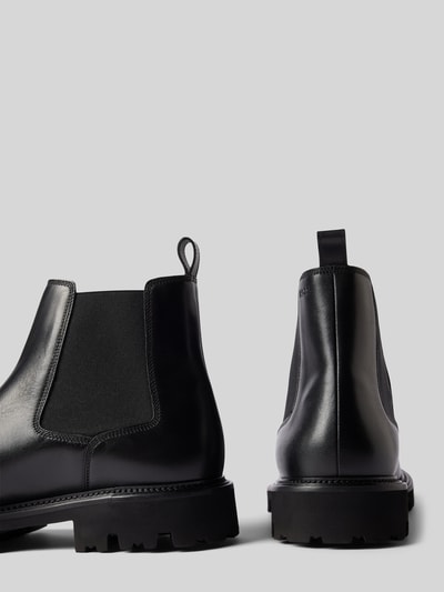 Peek & Cloppenburg BOSSChelsea Boots Aus Leder Mit Zugschlaufe Modell 'Julyo' In Black