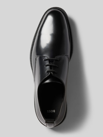 Peek & Cloppenburg BOSSDerby Aus Leder Mit Label-Prägung Modell 'Larry' In Black