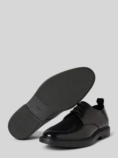 Peek & Cloppenburg BOSSDerby Aus Leder Mit Label-Prägung Modell 'Larry' In Black