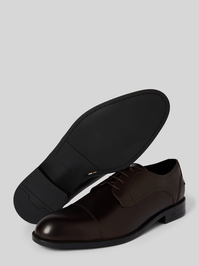 Peek & Cloppenburg BOSSDerby Mit Label-Prägung Modell 'Tayil' In Dunkelbraun